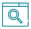 Conscious Copy Magnifying Glass Icon